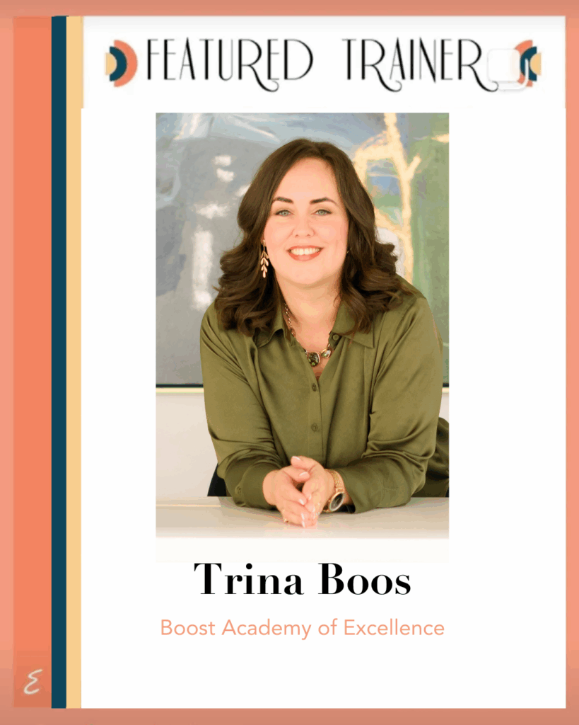 Emily Post Trainer feature - Trina Boos